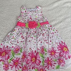 Little girls floral dress